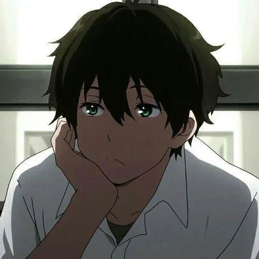 hyouka, figure, anime creative, anime boy, personnages d'anime