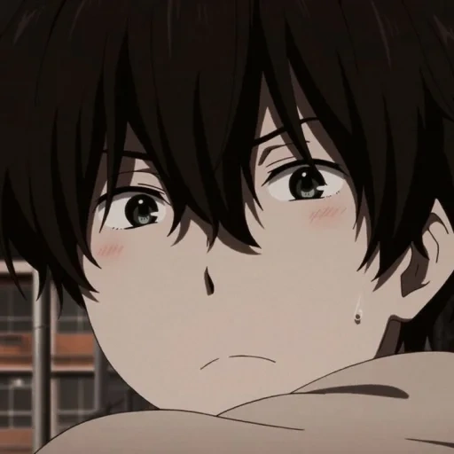 anime, immagine, ragazzi anime, oreki hotaaro, personaggi anime