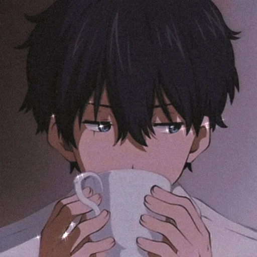 anime kun, anime caffè, anime man, anime boy, anime di hotaro noki