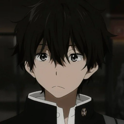 anime, hyouka, picture, anime characters, khotaro oreki houtarou oreki