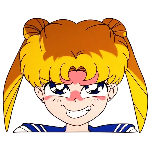 marinero de la luna, marinero de la luna, emociones de sailormun, anime sailor moon, sailor moon usagi