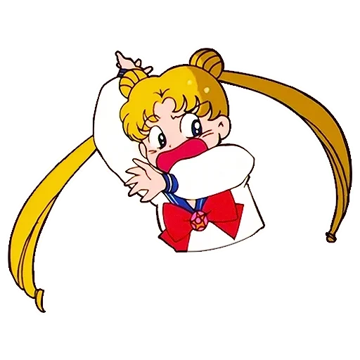 sailor moon, anime sailor moon, stiker sailormun, putri sailormun, sailormun princess serenity