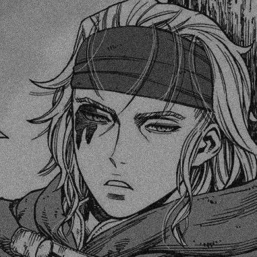 манга аниме, аниме рисунки, манга персонажи, vinland saga manga, гудрид торбьярнардоттир