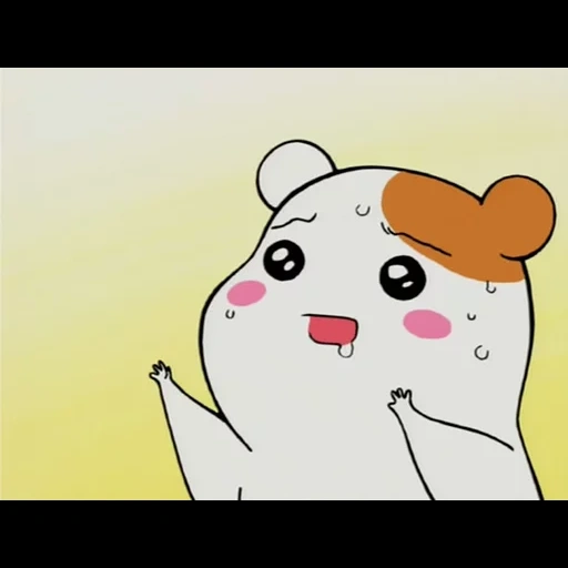 anime hamster, hamster d'ebichu, anime drôle, anime hamster, hamster d'abichou