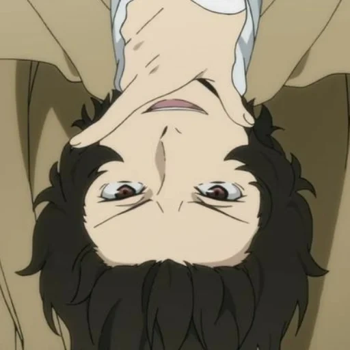 ozaiji, stray dog, osazai osamu animation, big stray dog, dazai osamu handstand