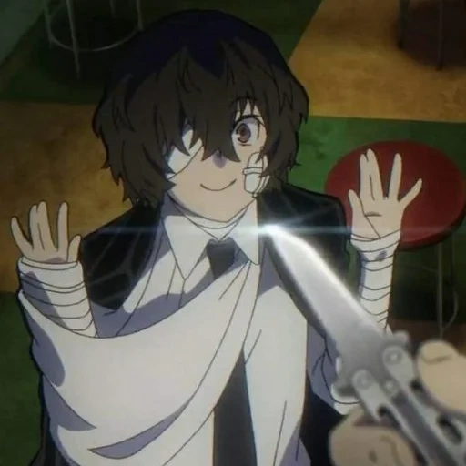 osamu dazai, dazai, ozaiji, dajai osamu ozp, dazai osamu stopped the stills