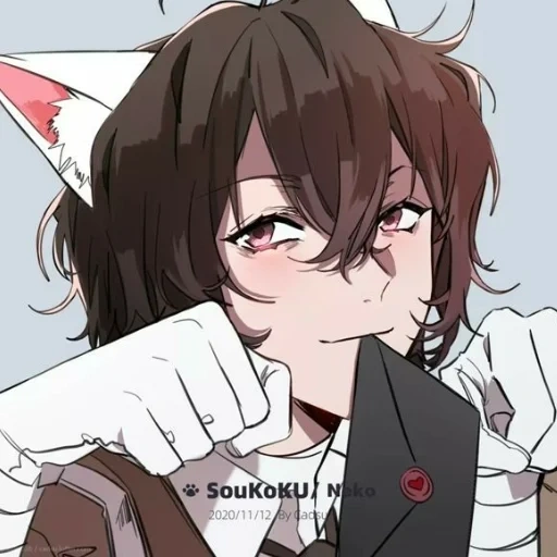 anime, dazai, anime guys, osamu dadzai, anime dadzai osamu