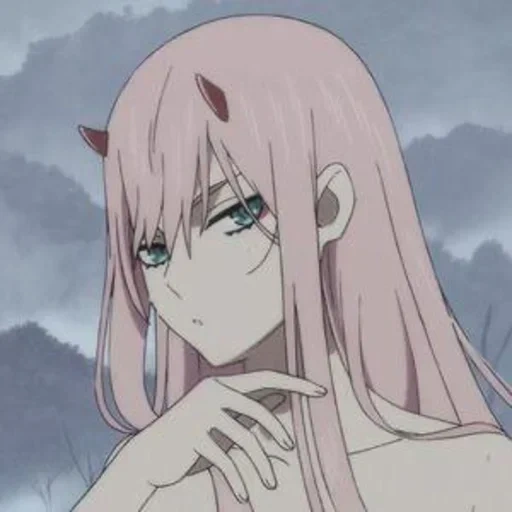 zero two, 002 anime, project devil, personnages d'anime, sweetheart in franks