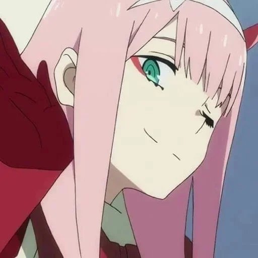 02 anime, zero two x, anime de franks, personnages d'anime, sweetheart in franks