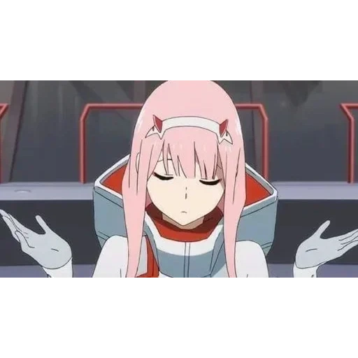 franxx, franxx zero two, personnages d'anime, sweetheart in franks, darling in the franxx