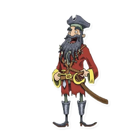 pirates, pirates with no background, one-legged pirate, john silver the pirate, john silver one-legged pirate