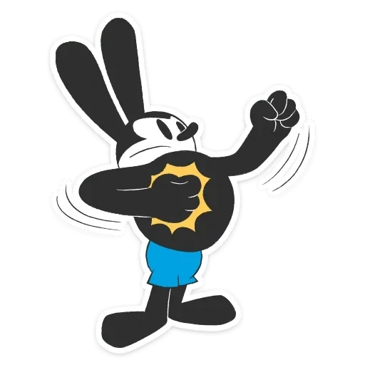 lapin, lapin d'oswald, oswald disney rabbit, oswald le lapin chanceux