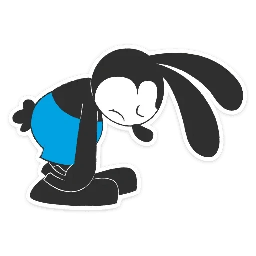 lapin, lapin d'oswald, oswald endelich bunny, oswald rabbit fond transparent