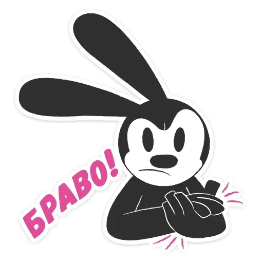 lapin, lapin d'oswald, oswald endelich bunny, oswald le lapin chanceux