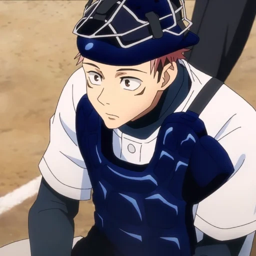 anime, anime, yuji itadori, baseball anime, anime charaktere