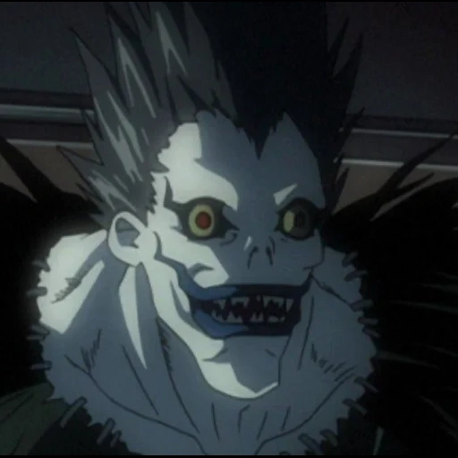 les dieux de la mort, dieu ryuk de la mort, menace de mort, note des dieux de la mort, note de mort dieu de la mort