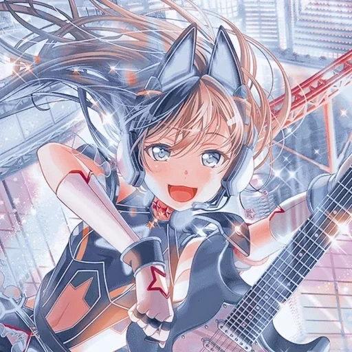 anime, bang dream, anime per ragazze, i personaggi degli anime, anime di sanku hajin