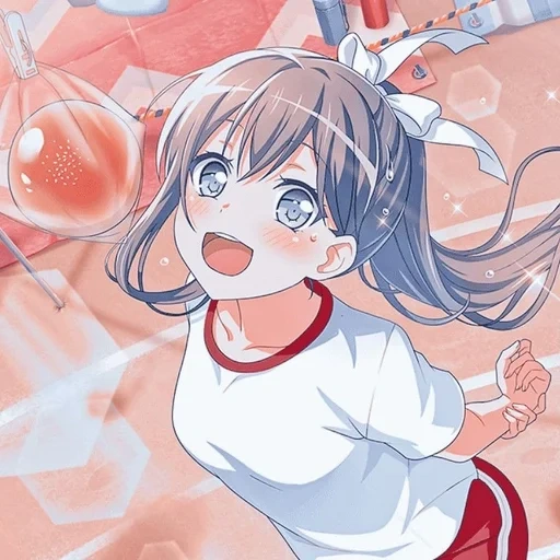 anime, bang dream, anime girl, i personaggi degli anime, anime di bang meng