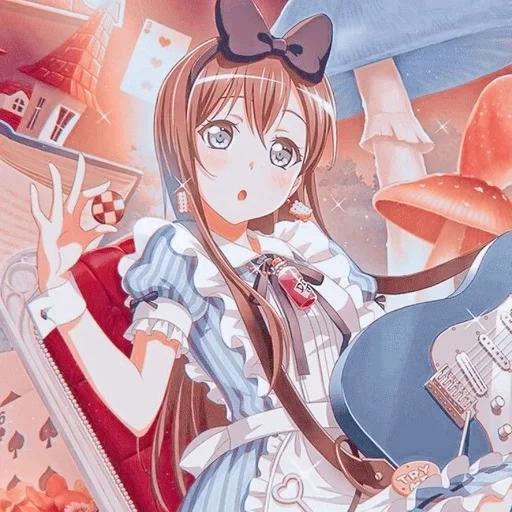 animation, animation art, hanazono tar, cartoon characters, anime neco maid