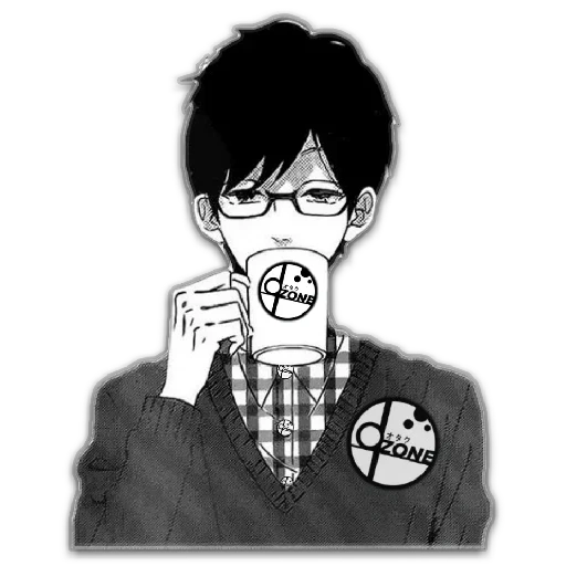 anime, abb, anime art, anime guy, anime kerl eine tasse tee