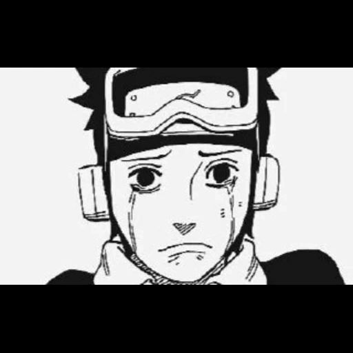 наруто, obito uchiha, манга наруто обито, манга наруто нохара рин, обито учиха маленький манга