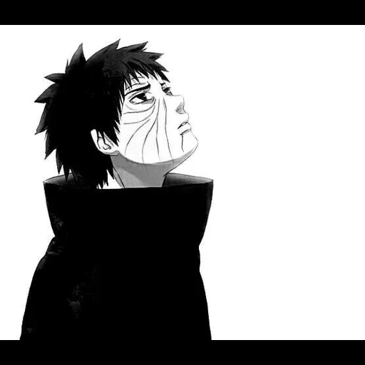 наруто, обито манга, обито учиха, obito uchiha, аниме персонажи