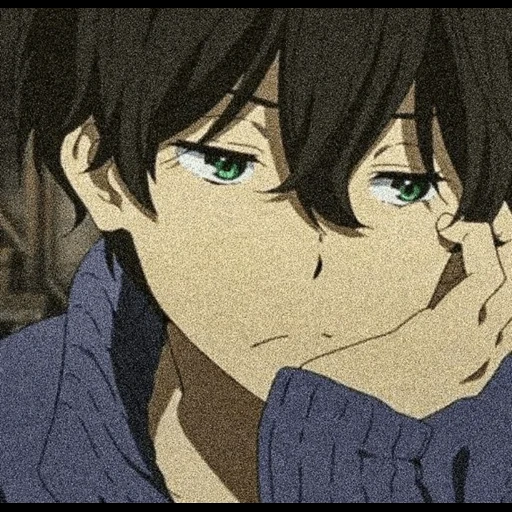 immagine, ragazzi anime, oreki hotaaro, oreks hotaaro, khotaro oreki anime