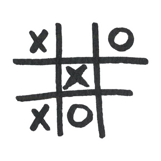 teks, tic tac toe, tanda silang, ikon silang, kata baik