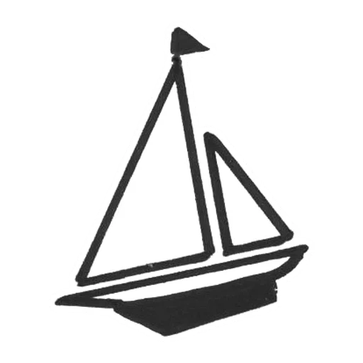 ship, icon ship, sailor icon, yacht plan icon, the yacht is one line