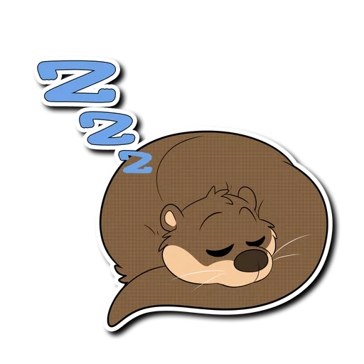 orso, l'orso sta dormendo, caro orso, orso addormentato, cartoon dell'orso addormentato