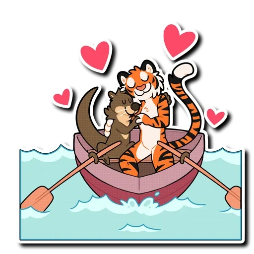 аниме, млп тигр, кот лодке, тигр белка, тигр гитарой