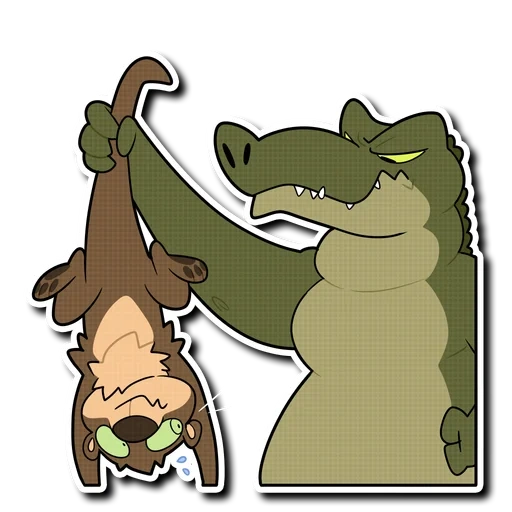krokodil, krokodil, fettkrokodil, alligator krokodil, krokodil illustration