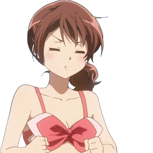 anime, anime art, anime characters, kumiko oumae swimsuit, kitakubu katsudou kiroku anime