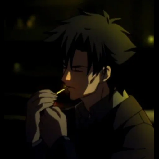 animation, anime boy, chonggong qinggu, cartoon character, fate zero kiritsugu