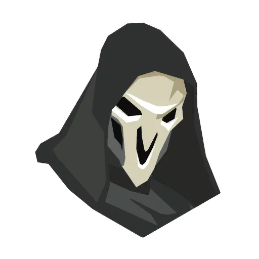 the watcher reaper, overwatch reaper, reaper menutupi topeng pengamatan