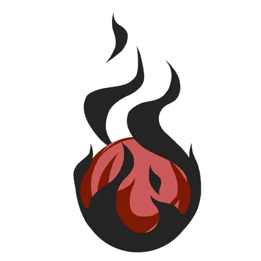 la fiamma del fuoco, badge di allarme antincendio, visio fire icons