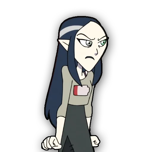 lilit krashorn, personagem de anime, lilith clawthorne, design de personagem, imagem de personagem de anime