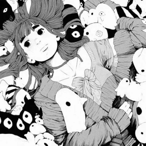 manga, picture, kyara manga, popular manga, aiko tanaka good night punpun