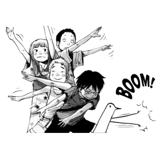 manga, immagine, manga akira, disegni manga, simizu punpun