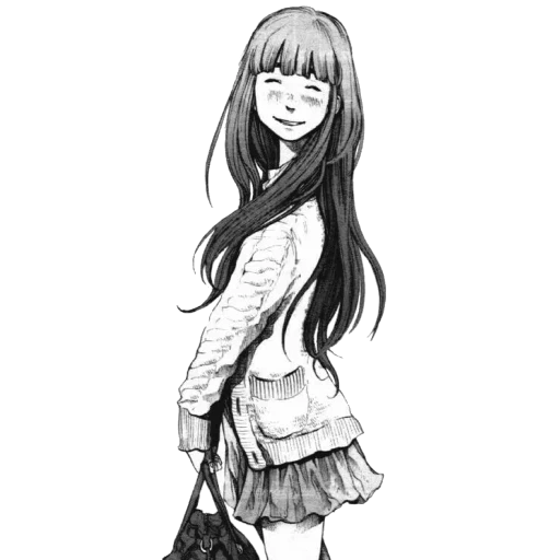 punpun india, mädchen manga, manga zeichnungen, oyasumi punpun, aiko tanaka punpun