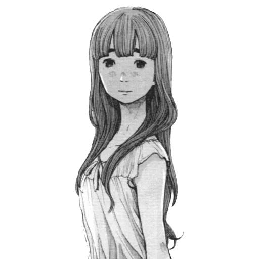 picture, human, anime characters, aiko tanaka punpun, anime drawings of girls