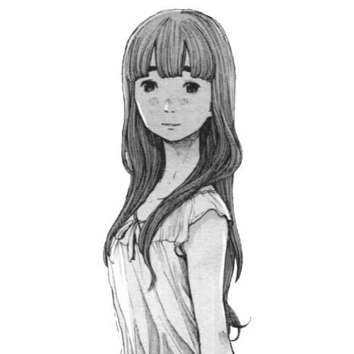 bild, mensch, anime charaktere, aiko tanaka punpun, anime zeichnungen von mädchen