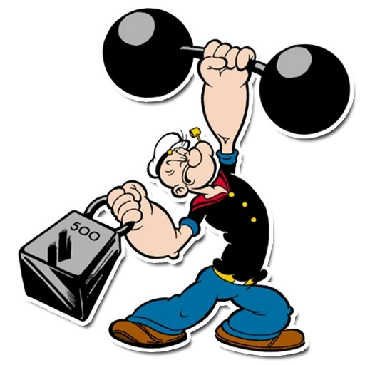 uma tarefa, popeye, foda se o marinheiro, sailor papai girey