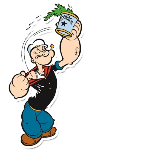 popeye the sailor, papaya und spinat, animation mit papaya, cartoon network, seemann papaya spinat