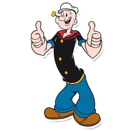 popeye the sailor, seemann papaya spinat, sailor papaya cartoon 2016, papaya zeichentrickfigur oliver, amerikanische zeichentrickfigur seemann papaya