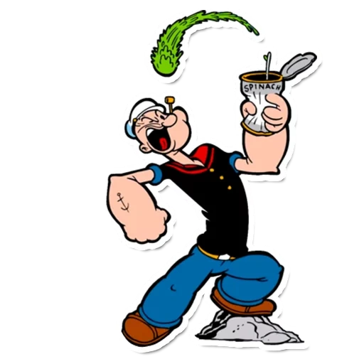 la papaia, la papaia del marinaio, sailor popeye, spinaci e papaia, spinaci di papaia marinaio