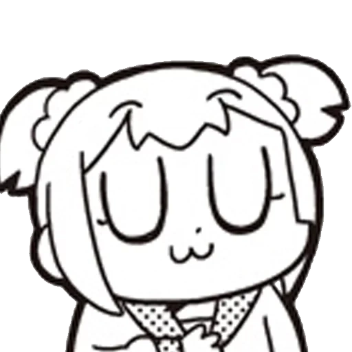 anime, pop team epic, sryzovs chibi hudy, pop team epic manga, pop team epic popuko