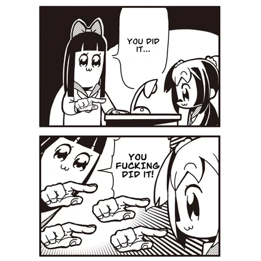 pop team epic, bande dessinée bande dessinée, bande dessinée animée, anime manga manga manga, popular comic epic