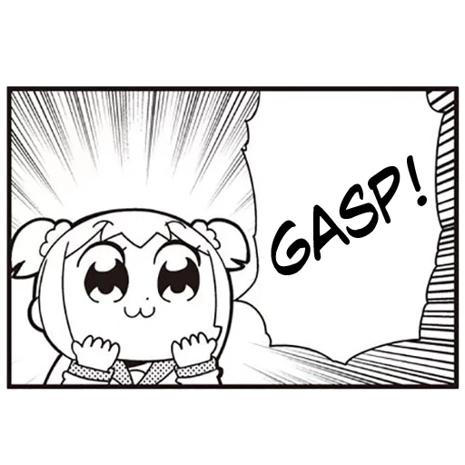 manga, pop team epic, honk honk manga, popi you’re dumb, pop team epic popuko