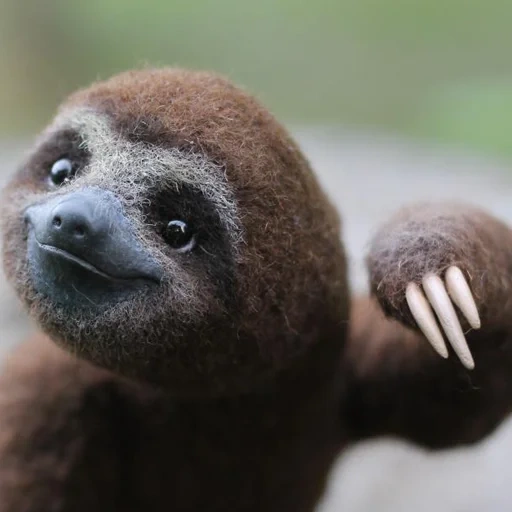 a sloth, lenny sloth, little sloth, three-toed sloth, dwarf sloth